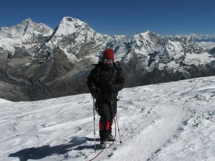 researcher in Nepal