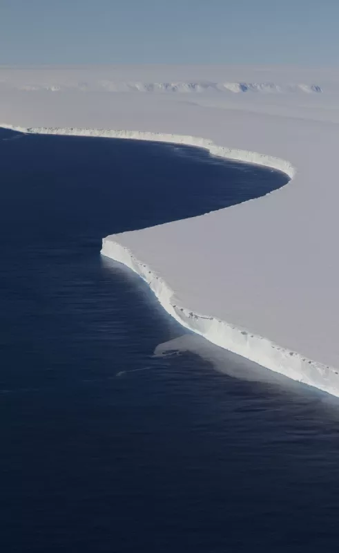 Edge of Thwaites Glacier