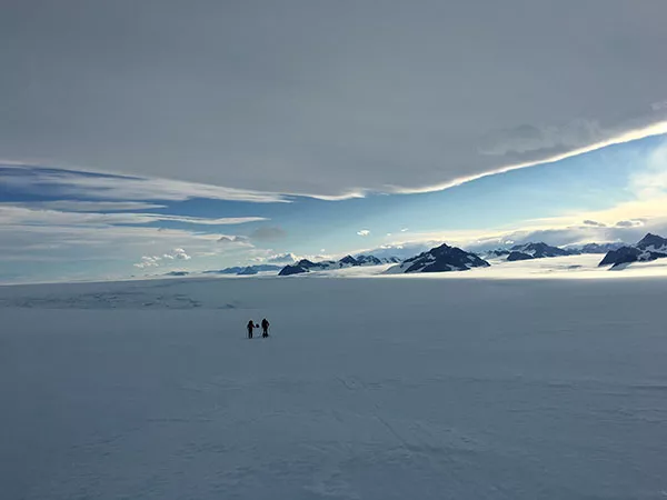 Skiing researchers