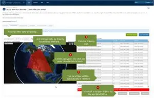 An overview of new filter and download options available for some data sets