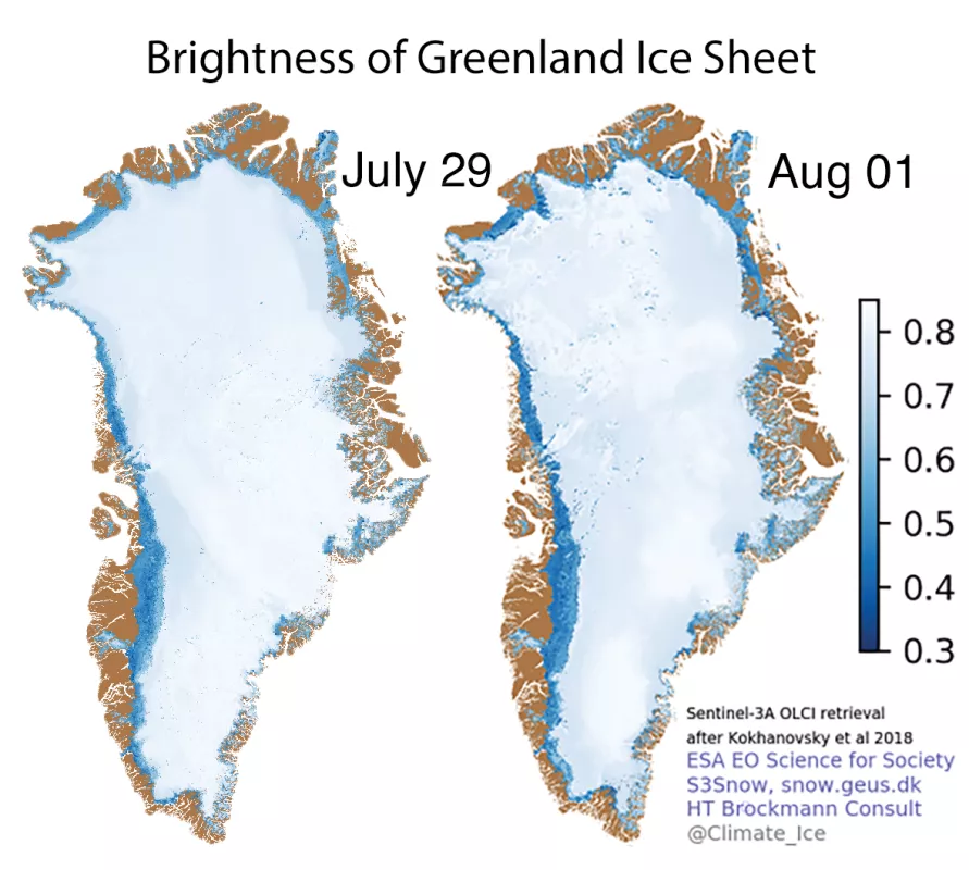 Figure 5a: Brightness maps