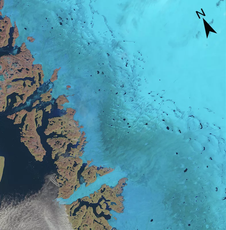 Figure 5b: Satellite image