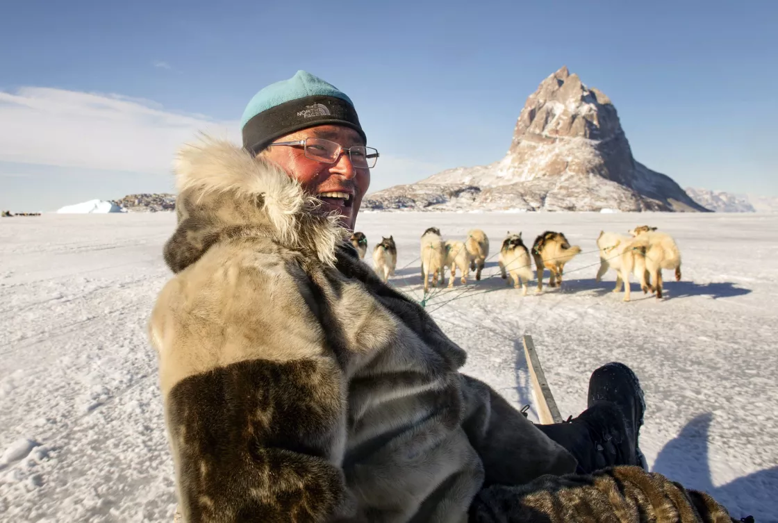 Dog Sledding in Uummannaq, Greenland