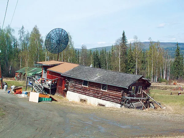 Lopsided building