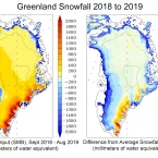 Figure 5: Snowfall maps