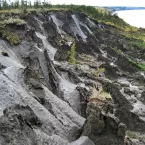 photo of yedoma near the Kolyma River